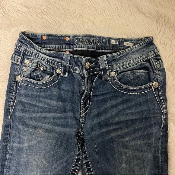 Miss me sz 28 blue jeans - Picture 3 of 5